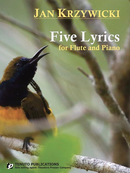 Five Lyrics : For Flute and Piano (2008).