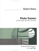 Flute Games : For Three Flutes, Alto Flute and Piccolo (2012).