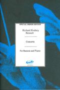 Concerto : For Bassoon and Strings (1994) - Piano reduction.