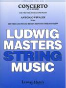 Concerto In G Minor, RV 531 : For Two Violoncelli and Piano / Ed. & Piano reduction by Emilio Colon.