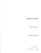 Egyptian Songs : For Solo Voice and Piano (1981).