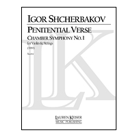 Penitential Verse - Chamber Symphony No. 1 : For Violin and Strings (1989).