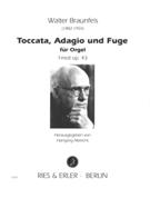 Toccata, Adagio und Fuge F-Moll, Op. 43 : Für Orgel / edited by Hansjörg Albrecht.