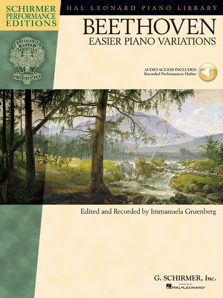 Easier Piano Variations / edited by and Recorded by Immanuela Gruenberg.