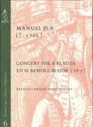 Concert Per A Flauta En Si Bemoll Major (IV-2) / Revised & edited by Josep Dolcet.