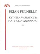 Kythera Variations : For Violin and Piano (2012).