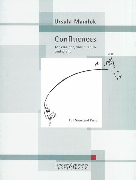 Confluences : For Clarinet, Violin, Cello and Piano (2001).