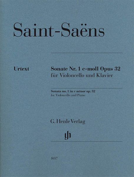 Sonata No. 1 In C Minor, Op. 32 : For Violoncello and Piano / edited by Peter Jost.