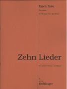 Zehn Lieder : Für Mittlere Stimme und Klavier / edited by Adrian Eröd.