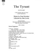 Tyrant : A Solo Chamber Opera For Tenor and Six Instruments (2011 Revision).