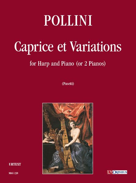 Caprice Et Variations : For Harp and Piano (Or 2 Pianos) / edited by Anna Pasetti.