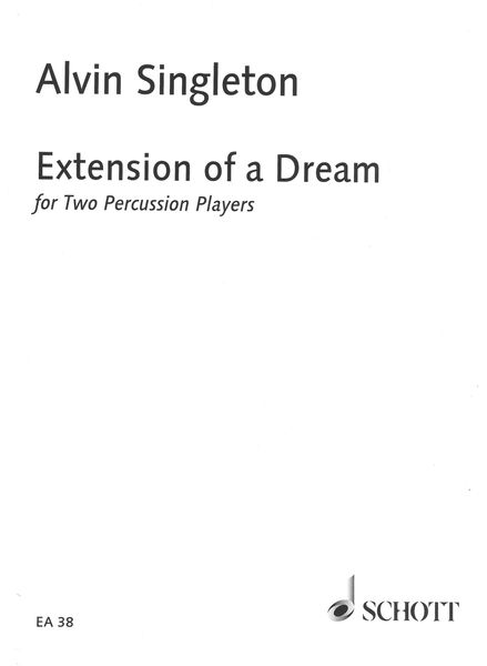 Extension Of A Dream : For 2 Percussionists.