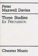 Three Studies : For Percussion.