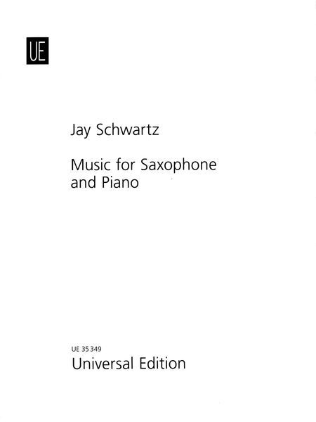 Music For Saxophone and Piano : For Alto Saxophone and Piano (1992).