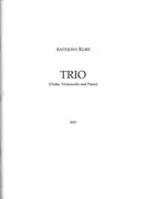 Trio : For Violin, Violoncello and Piano (2010).