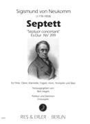 Septett (Septour Concertant) Es-Dur, NV 399 / edited by Bert Hagels.
