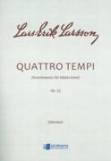 Quattro Tempi, Op. 55 : Divertimento For Woodwind Quintet (1968).