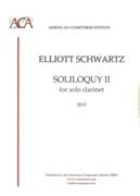 Soliloquy II : For Solo Clarinet (2013).