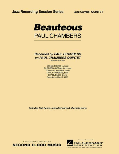 Beauteous : For Quintet Combo.