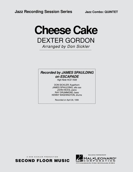 Cheese Cake : For Jazz Combo.