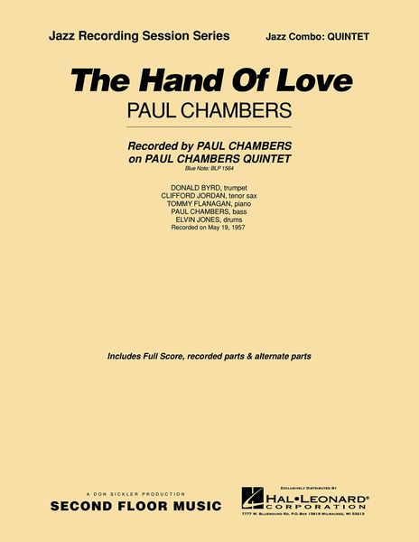 Hand Of Love : For Jazz Combo.