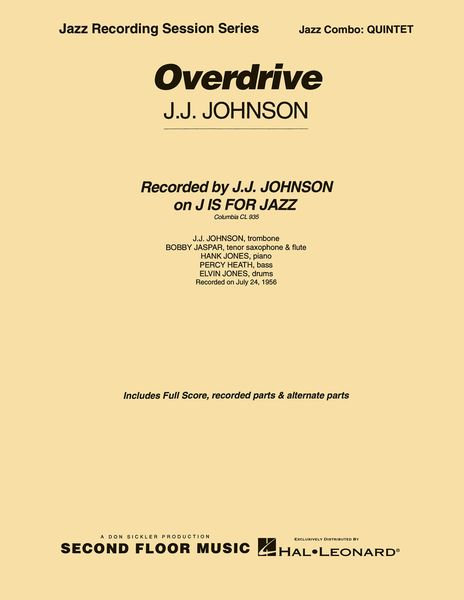 Overdrive : For Jazz Combo.
