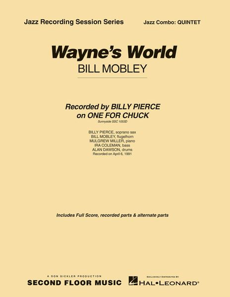 Wayne's World : For Jazz Combo.