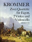 Zwei Quartette, Op. 46 : Für Fagott, 2 Violen und Violoncello / edited by Bernhard Pauler.