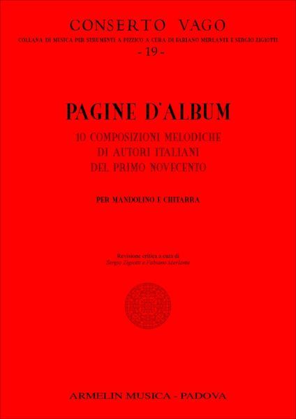 Pagine d'Album : Per Mandolino E Chitarra / edited by Sergio Zigiotti and Fabiano Merlante.