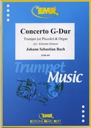 Concerto G-Dur : For Trumpet (Or Piccolo) and Organ / arranged by Klemens Schnoor.