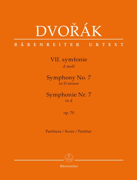 Symphony No. 7 In D Minor, Op. 70 / edited by Jonathan Del Mar.