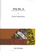 Trio No. 2 : For Piano, Clarinet and Viola (1973, Rev. 1981).