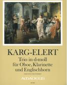 Trio In D-Moll, Op. 49 : Für Oboe, Klarinette und Englischhorn / edited by Bernhard Päuler.