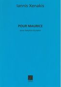 Pour Maurice : For Baritone and Piano.