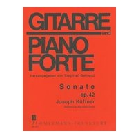 Sonata Op. 42 : For Guitar and Piano.