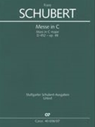 Messe In C = Mass In C Major, D.452, Op. 48 : Per Soli (SATB), Coro (SATB), Strings & Organ.