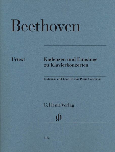 Kadenzen und Eingänge Zu Klavierkonzerten = Cadenzas and Lead-Ins For Piano Concertos.