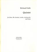 Quintet : For Flute, B Flat Clarinet, Violin, Violoncello and Harp.