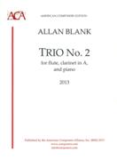 Trio No. 2 : For Flute, Clarinet In A and Piano (2013).