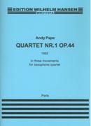Quartet Nr. 1, Op. 44, In Three Movements : For Saxophone Quartet (1992).