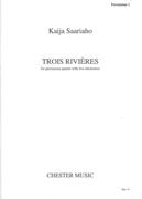 Trois Rivières : For Percussion Quartet With Live Electronics.