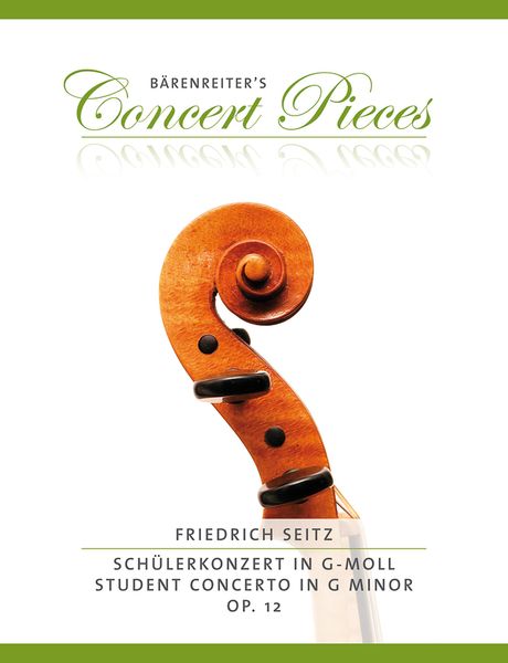 Schülerkonzert = Student Concerto In G Minor, Op. 12 : For Violin & Piano / Ed. Kurt Sassmannshaus.