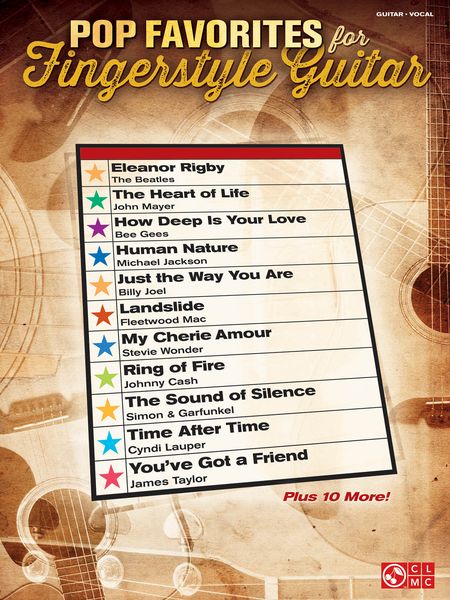 Pop Favorites For Fingerstyle Guitar.