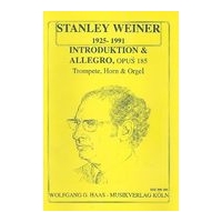 Introduktion & Allegro, Op. 185 : For Trumpet, Horn and Organ.