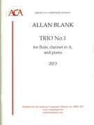 Trio No. 1 : For Flute, Clarinet In A and Piano (2013).