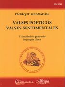 Valses Poeticos; Valses Sentimentales : For Guitar Solo / transcribed by Joaquin Clerch.