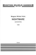 Nightmare (Mardröm), Version 1 : For Soprano, Lute and Oboe (1969).