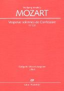 Vesperae Solennes De Confessore, K. 339 : For Soli SATB, SATB Chorus and Orchestra.