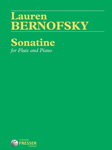 Sonatine : For Flute and Piano.