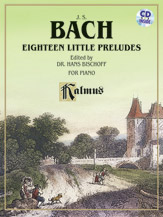 Eighteen Little Preludes : For Piano / edited by Dr. Hans Bischoff.